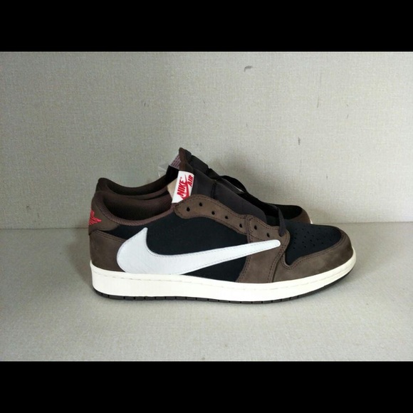 Air jordan 1 low og sp x travis scott size 10 - Picture 3 of 5